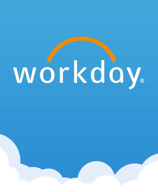 Workday Logo & Clouds